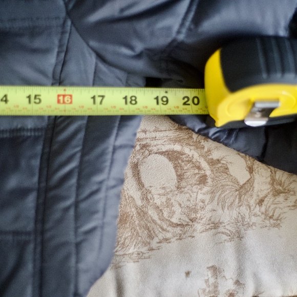 MICHAEL Michael Kors Detachable Hooded Down/Feather Maxi Puffer Gray Jacket XS - Picture 13 of 16